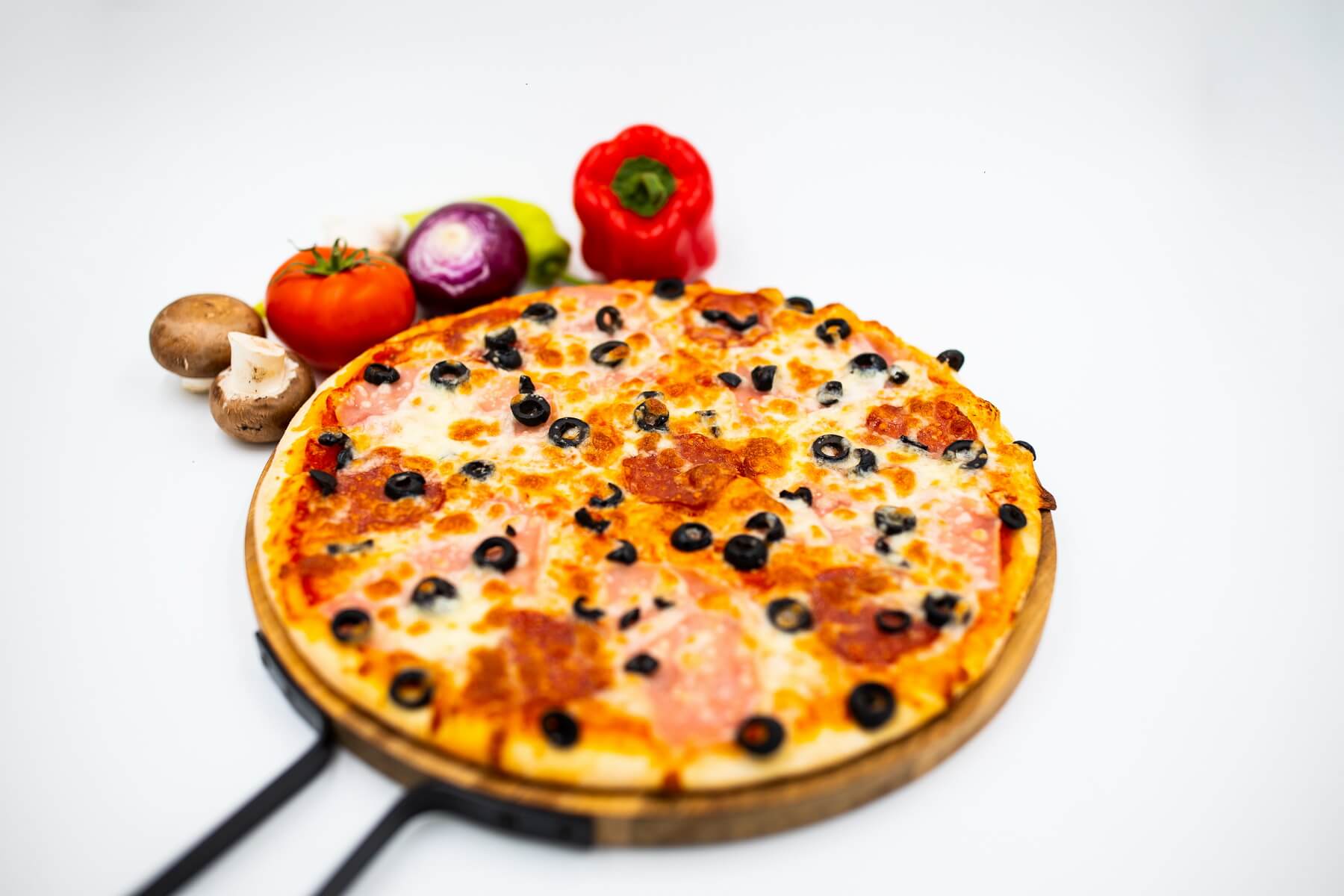Pizza Prosciutto Salami